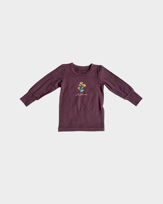 Babysprouts - Bamboo Longsleeve Tee in Wildflower