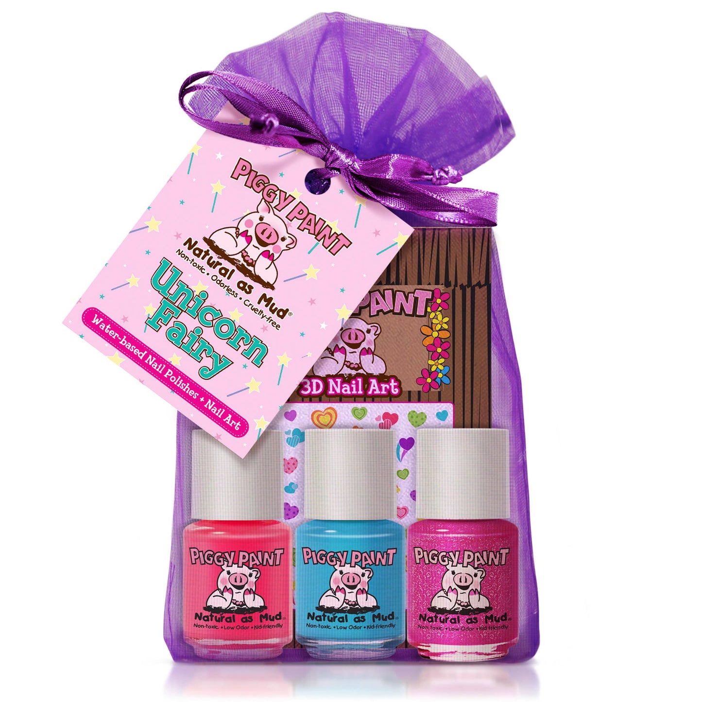 Piggy Paint - 0.25 oz. Unicorn Fairy Polish Set