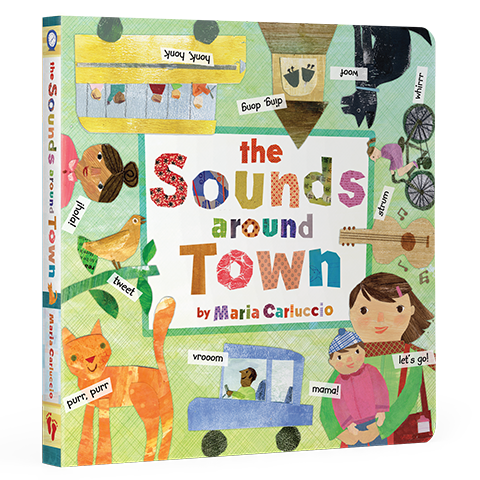 Sounds Around Town: Large Board Book