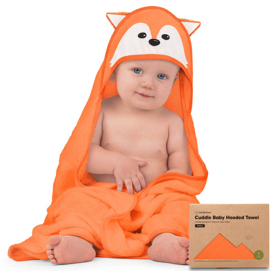 KeaBabies - KeaBabies Cuddle Baby Hooded Towel