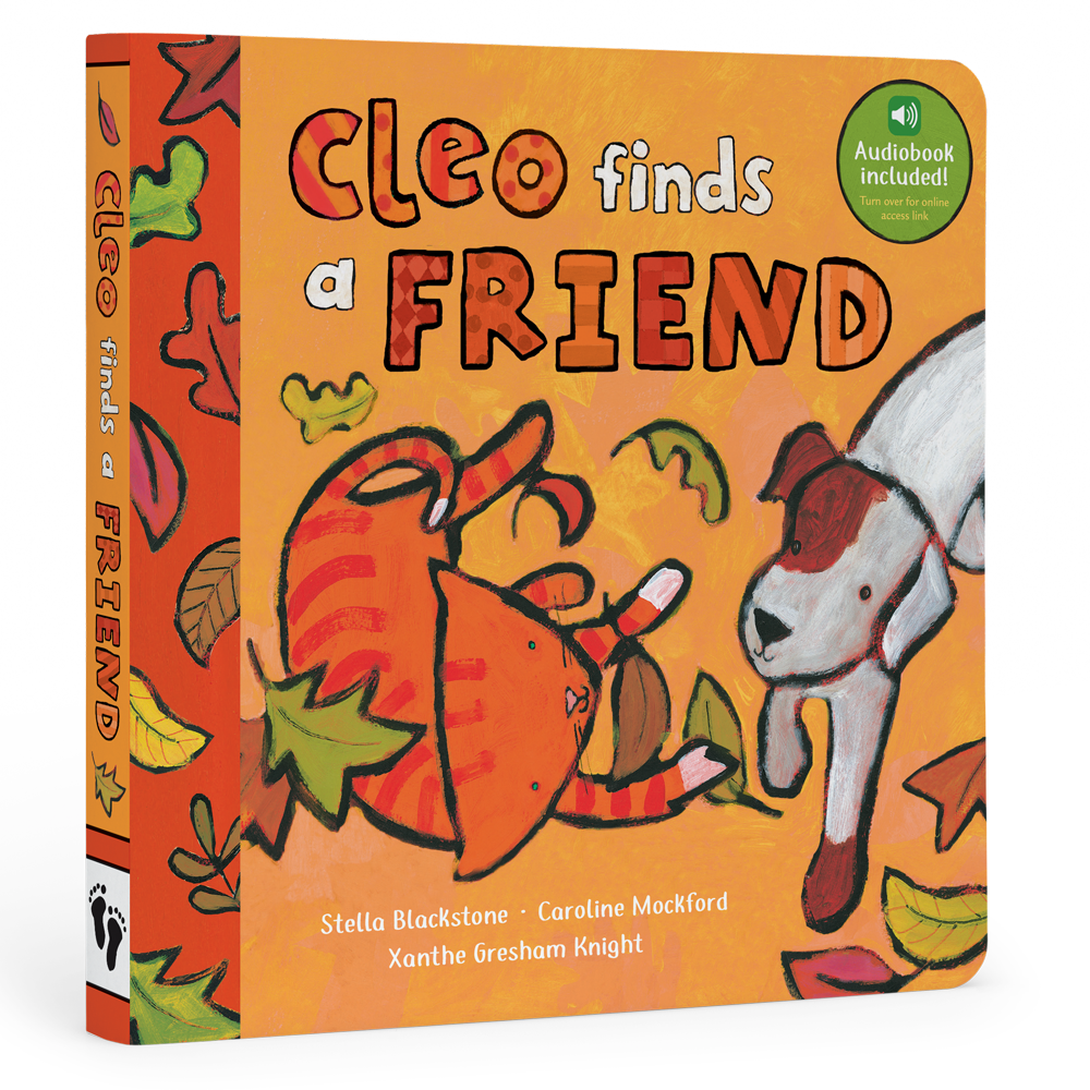 Cleo Finds a Friend: Board Book with Audio