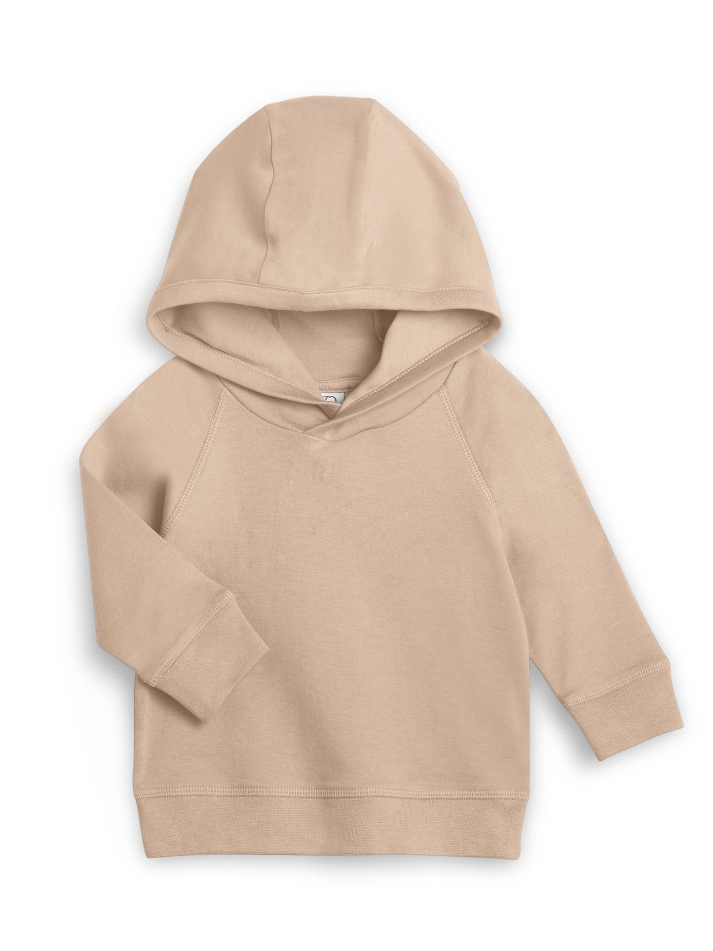 Colored Organics - Organic Baby and Kids Madison Hooded Pullover - Clay