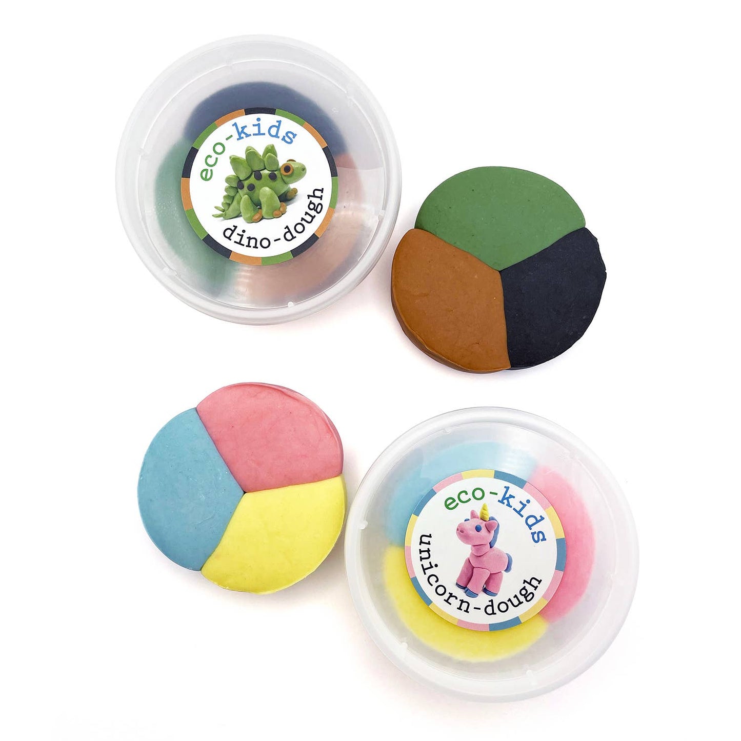 eco-kids - eco-dough - assorted singles (dino/unicorn) - case