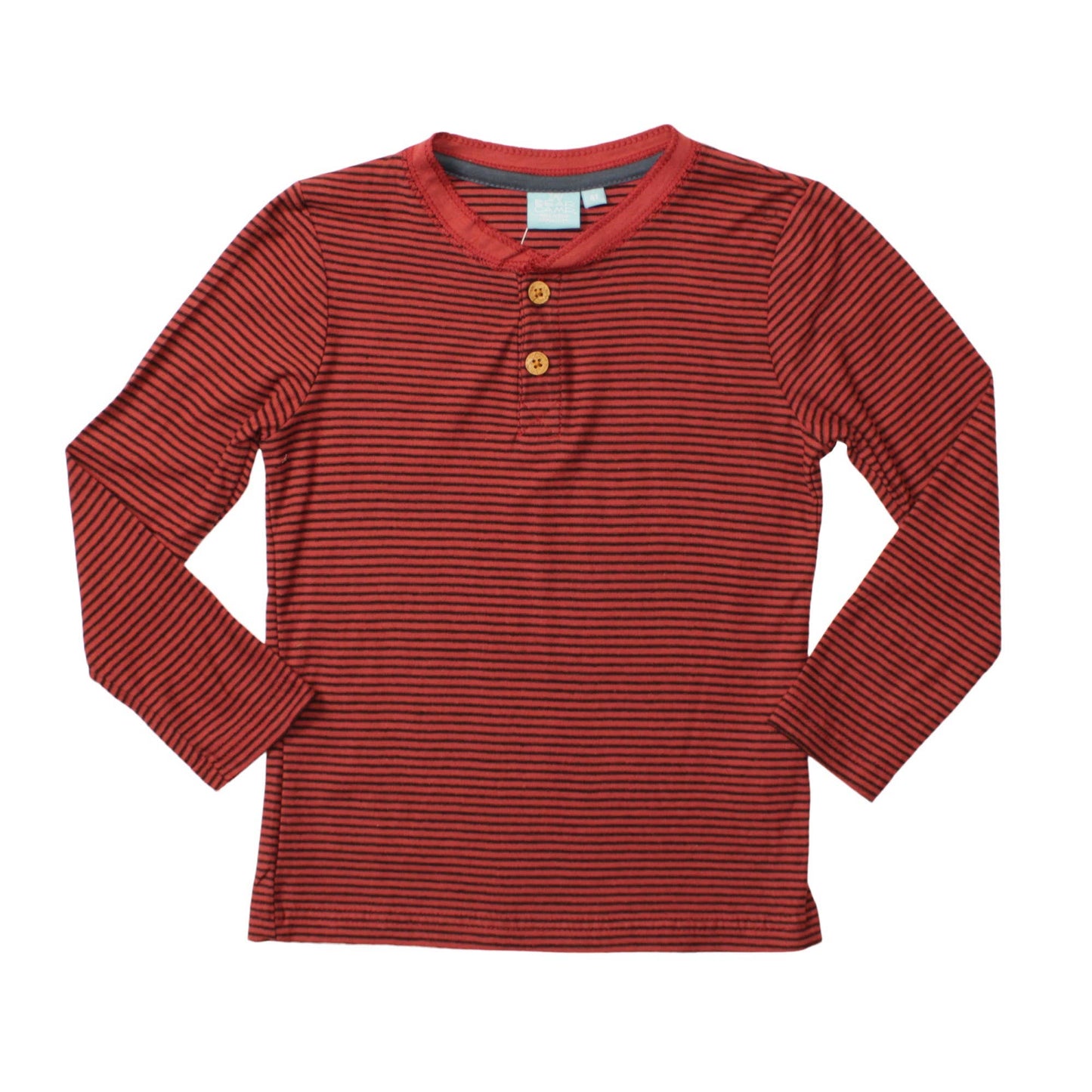 Micro Stripe Henley - Toddler & Small Boys: 7