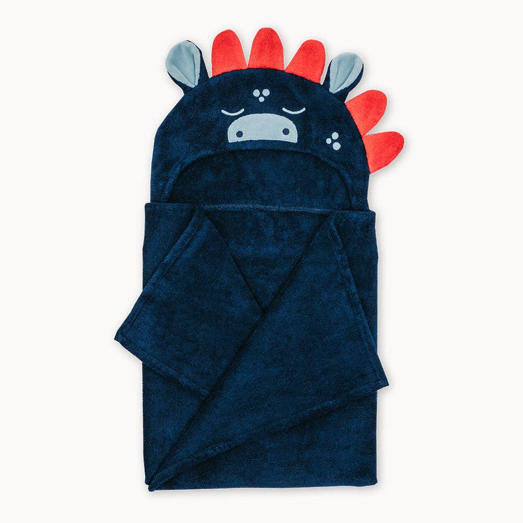 Natemia - Dinosaur Bamboo Hooded Towel for Kids