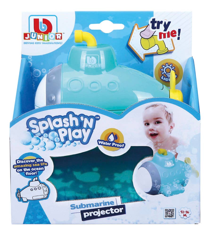 Toysmith - Toysmith Splash 'N Play Submarine Projector Bath Toy