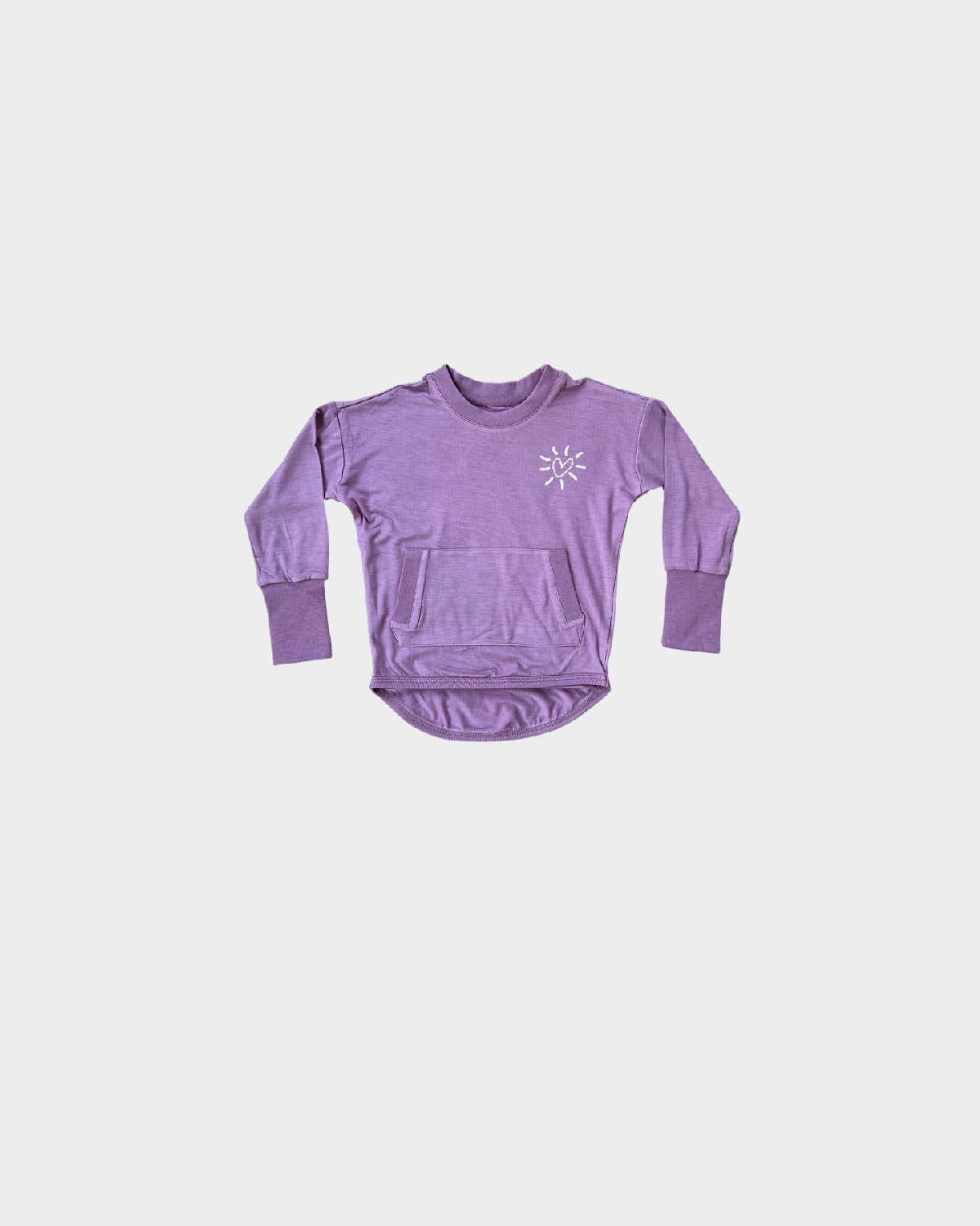 Babysprouts - Athletic Modal Pullover in Grape