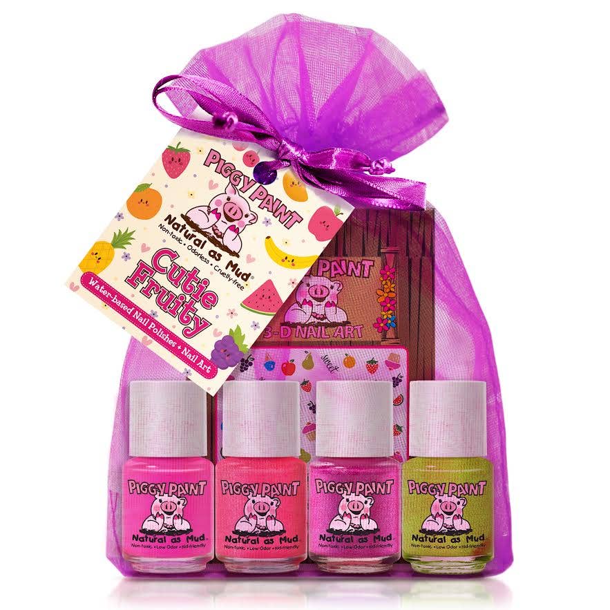 Piggy Paint - 0.25 oz. Cutie Fruity Gift Set