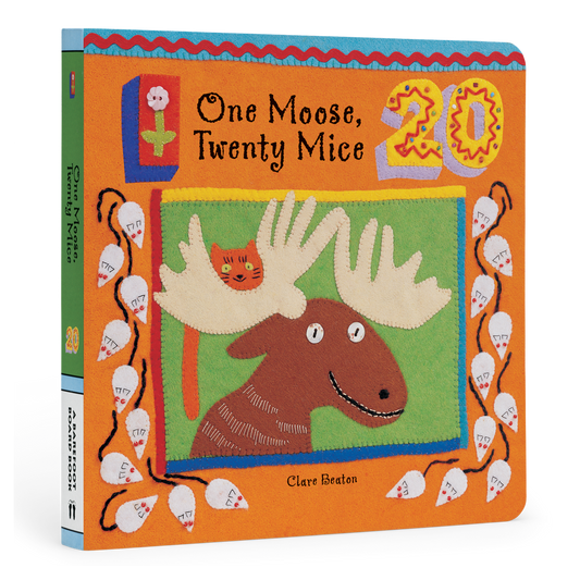 One Moose Twenty Mice: Board Book