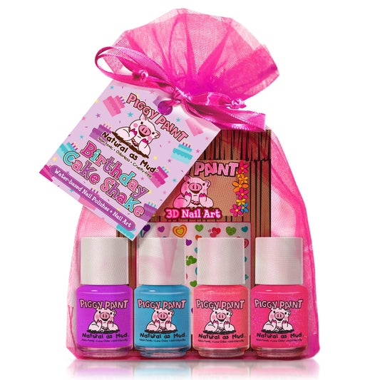 Piggy Paint - 0.25 Birthday Cake Shake Gift Set