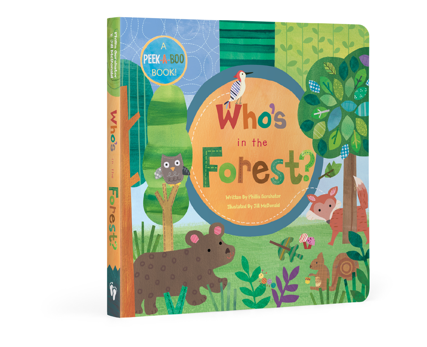 Who's in the Forest: Large Board Book