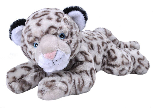 Ecokins Snow Leopard Stuffed Animal 12"