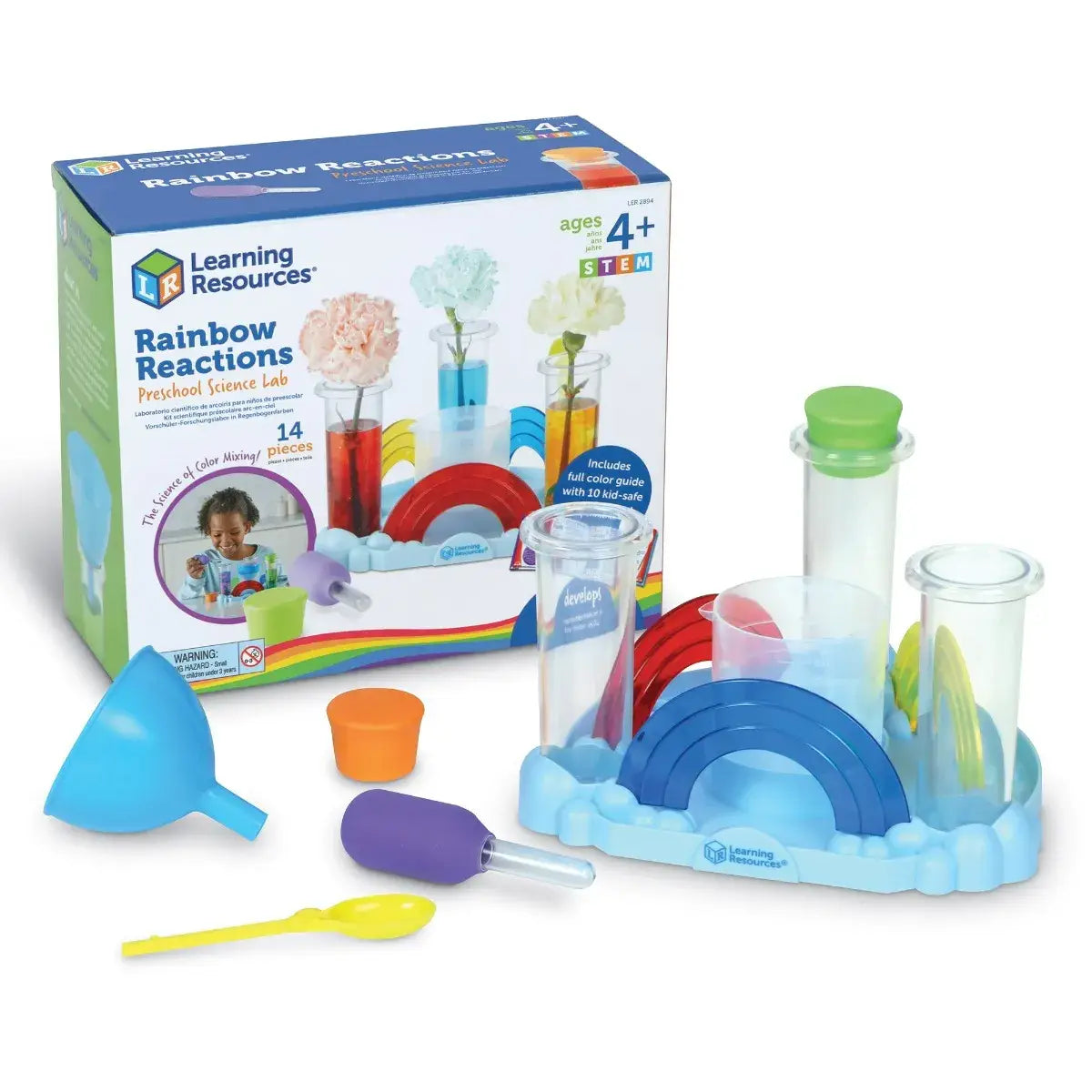 Learning Resources - Rainbow Reactions Preschool Science Lab